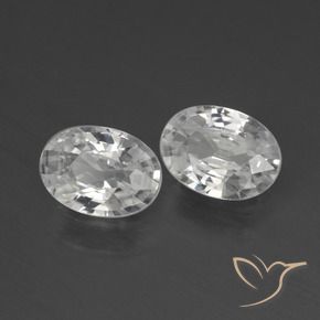 Shop natural 2.27ct ウォームホワイト ジルコン gems, 楕円形, from カンボジア at GemSelect. In stock, global shipping!