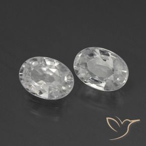 Shop natural 2.56ct ホワイト ジルコン gems, 楕円形, from カンボジア at GemSelect. In stock, global shipping!