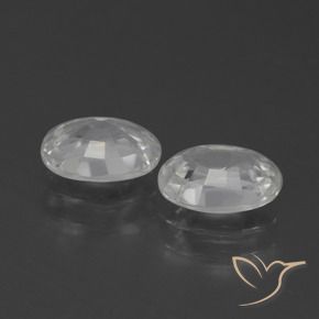 Shop natural 2.56ct ホワイト ジルコン gems, 楕円形, from カンボジア at GemSelect. In stock, global shipping!