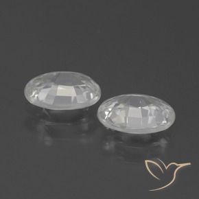 Shop natural 2.29ct ホワイト ジルコン gems, 楕円形, from カンボジア at GemSelect. In stock, global shipping!