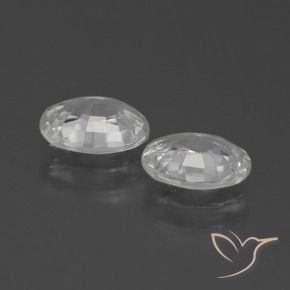 Shop natural 2.19ct ウォームホワイト ジルコン gems, 楕円形, from カンボジア at GemSelect. In stock, global shipping!