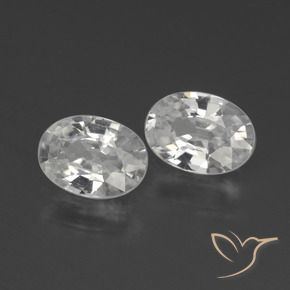 Shop natural 2.23ct ホワイト ジルコン gems, 楕円形, from カンボジア at GemSelect. In stock, global shipping!