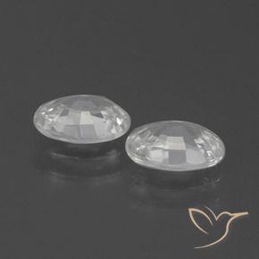 Shop natural 2.23ct ホワイト ジルコン gems, 楕円形, from カンボジア at GemSelect. In stock, global shipping!