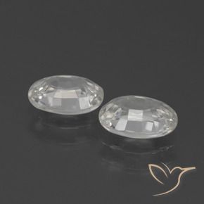 Shop natural 2.31ct ウォームホワイト ジルコン gems, 楕円形, from カンボジア at GemSelect. In stock, global shipping!