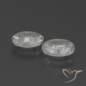 Shop natural 2.11ct ウォームホワイト ジルコン gems, 楕円形, from カンボジア at GemSelect. In stock, global shipping!