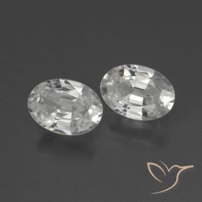 Shop natural 2.04ct ウォームホワイト ジルコン gems, 楕円形, from カンボジア at GemSelect. In stock, global shipping!