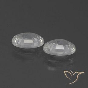 Shop natural 2.04ct ウォームホワイト ジルコン gems, 楕円形, from カンボジア at GemSelect. In stock, global shipping!