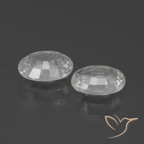 Shop natural 2.35ct ホワイト ジルコン gems, 楕円形, from カンボジア at GemSelect. In stock, global shipping!