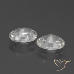 Shop natural 2.32ct ホワイト ジルコン gems, 楕円形, from カンボジア at GemSelect. In stock, global shipping!