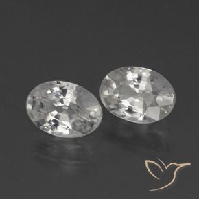 Shop natural 2.36ct ホワイト ジルコン gems, 楕円形, from カンボジア at GemSelect. In stock, global shipping!