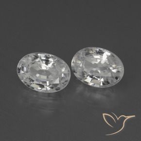 Shop natural 2.45ct ホワイト ジルコン gems, 楕円形, from カンボジア at GemSelect. In stock, global shipping!