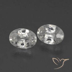 Shop natural 2.27ct ホワイト ジルコン gems, 楕円形, from カンボジア at GemSelect. In stock, global shipping!