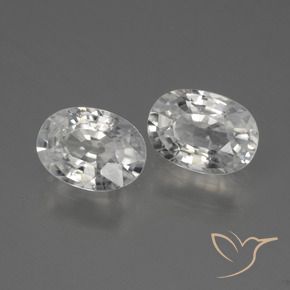 Shop natural 2.33ct ホワイト ジルコン gems, 楕円形, from カンボジア at GemSelect. In stock, global shipping!