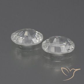 Shop natural 2.33ct ホワイト ジルコン gems, 楕円形, from カンボジア at GemSelect. In stock, global shipping!