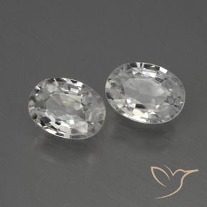 Shop natural 2.28ct ホワイト ジルコン gems, 楕円形, from カンボジア at GemSelect. In stock, global shipping!