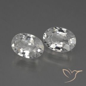 Shop natural 2.37ct ホワイト ジルコン gems, 楕円形, from カンボジア at GemSelect. In stock, global shipping!