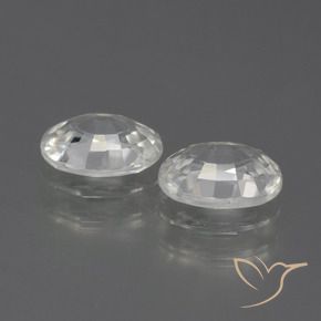 Shop natural 2.37ct ホワイト ジルコン gems, 楕円形, from カンボジア at GemSelect. In stock, global shipping!