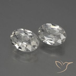 Shop natural 2.36ct ホワイト ジルコン gems, 楕円形, from カンボジア at GemSelect. In stock, global shipping!