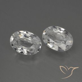 Shop natural 2.29ct ホワイト ジルコン gems, 楕円形, from カンボジア at GemSelect. In stock, global shipping!