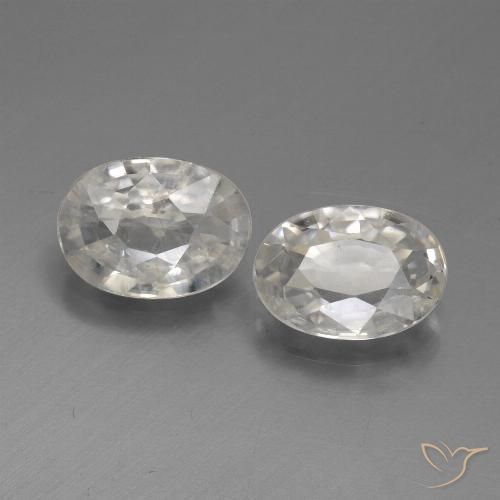 Shop natural 2.07ct ウォームホワイト ジルコン gems, 楕円形, from カンボジア at GemSelect. In stock, global shipping!