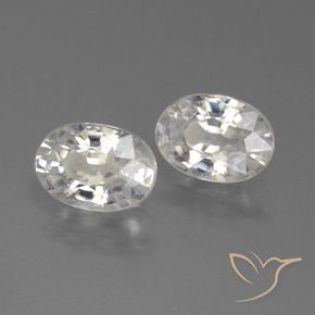 Shop natural 2.30ct ウォームホワイト ジルコン gems, 楕円形, from カンボジア at GemSelect. In stock, global shipping!
