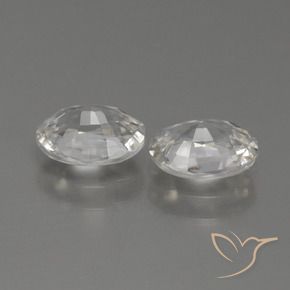 Shop natural 2.30ct ウォームホワイト ジルコン gems, 楕円形, from カンボジア at GemSelect. In stock, global shipping!