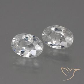 Shop natural 2.42ct ホワイト ジルコン gems, 楕円形, from カンボジア at GemSelect. In stock, global shipping!