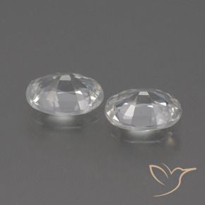 Shop natural 2.27ct ホワイト ジルコン gems, 楕円形, from カンボジア at GemSelect. In stock, global shipping!