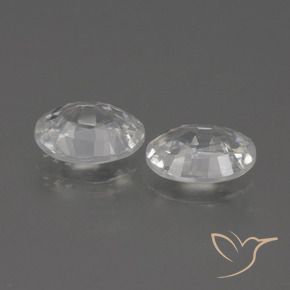 Shop natural 2.33ct ホワイト ジルコン gems, 楕円形, from カンボジア at GemSelect. In stock, global shipping!
