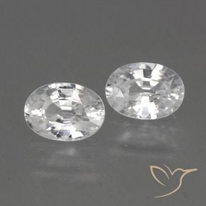Shop natural 2.56ct ホワイト ジルコン gems, 楕円形, from カンボジア at GemSelect. In stock, global shipping!