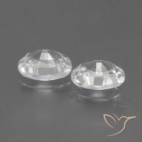 Shop natural 2.56ct ホワイト ジルコン gems, 楕円形, from カンボジア at GemSelect. In stock, global shipping!