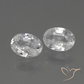 Shop natural 2.24ct ホワイト ジルコン gems, 楕円形, from カンボジア at GemSelect. In stock, global shipping!