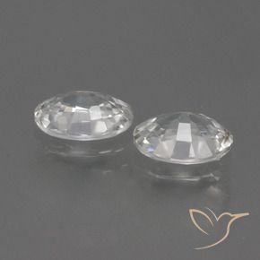 Shop natural 2.17ct ホワイト ジルコン gems, 楕円形, from カンボジア at GemSelect. In stock, global shipping!