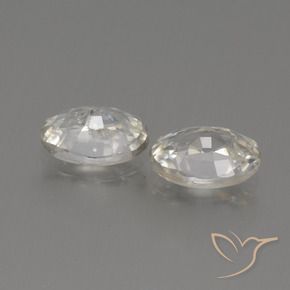 Shop natural 2.27ct ウォームホワイト ジルコン gems, 楕円形, from カンボジア at GemSelect. In stock, global shipping!
