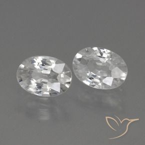 Shop natural 2.23ct ホワイト ジルコン gems, 楕円形, from カンボジア at GemSelect. In stock, global shipping!