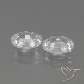 Shop natural 2.16ct ホワイト ジルコン gems, 楕円形, from カンボジア at GemSelect. In stock, global shipping!