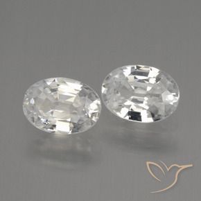 Shop natural 2.44ct ホワイト ジルコン gems, 楕円形, from カンボジア at GemSelect. In stock, global shipping!