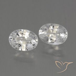 Shop natural 2.48ct ホワイト ジルコン gems, 楕円形, from カンボジア at GemSelect. In stock, global shipping!