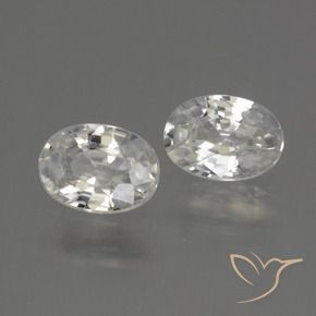 Shop natural 2.30ct ウォームホワイト ジルコン gems, 楕円形, from カンボジア at GemSelect. In stock, global shipping!