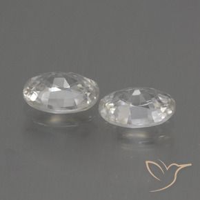 Shop natural 2.30ct ウォームホワイト ジルコン gems, 楕円形, from カンボジア at GemSelect. In stock, global shipping!