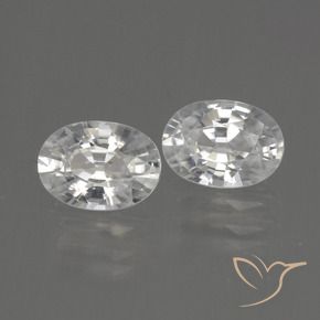Shop natural 2.50ct ホワイト ジルコン gems, 楕円形, from カンボジア at GemSelect. In stock, global shipping!