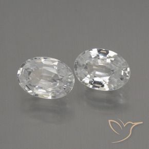 Shop natural 2.36ct ホワイト ジルコン gems, 楕円形, from カンボジア at GemSelect. In stock, global shipping!