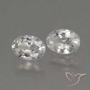 Shop natural 2.18ct ウォームホワイト ジルコン gems, 楕円形, from カンボジア at GemSelect. In stock, global shipping!