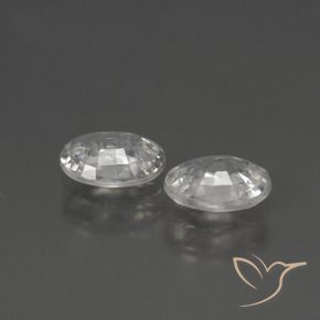 Shop natural 2.14ct クリアホワイト ジルコン gems, 楕円形, from カンボジア at GemSelect. In stock, global shipping!