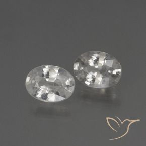 Shop natural 2.41ct ホワイト ジルコン gems, 楕円形, from カンボジア at GemSelect. In stock, global shipping!