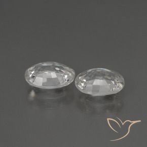 Shop natural 2.23ct ホワイト ジルコン gems, 楕円形, from カンボジア at GemSelect. In stock, global shipping!