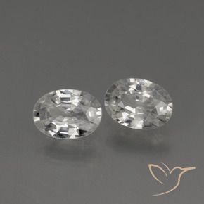 Shop natural 2.13ct ホワイト ジルコン gems, 楕円形, from カンボジア at GemSelect. In stock, global shipping!
