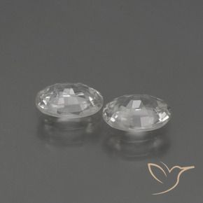 Shop natural 2.13ct ホワイト ジルコン gems, 楕円形, from カンボジア at GemSelect. In stock, global shipping!