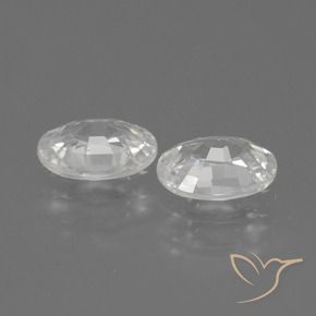 Shop natural 2.20ct ホワイト ジルコン gems, 楕円形, from カンボジア at GemSelect. In stock, global shipping!