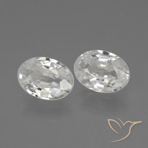 Shop natural 2.25ct ホワイト ジルコン gems, 楕円形, from カンボジア at GemSelect. In stock, global shipping!